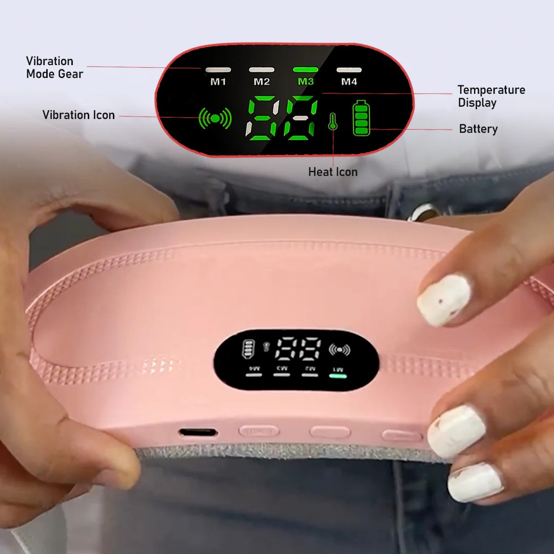 Dynamic Heat & Massage Therapy for Period Cramps