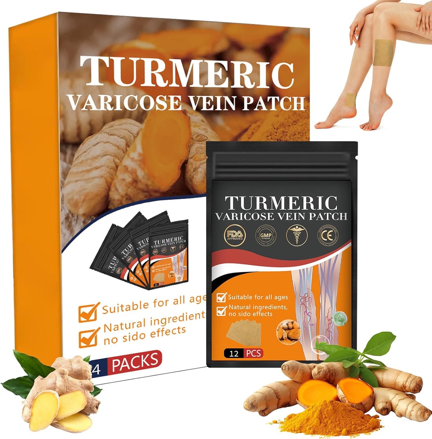 VeinGuard™ - Instant Relief Varicose Vein Patches (Buy 5 get 5 Free🔥)