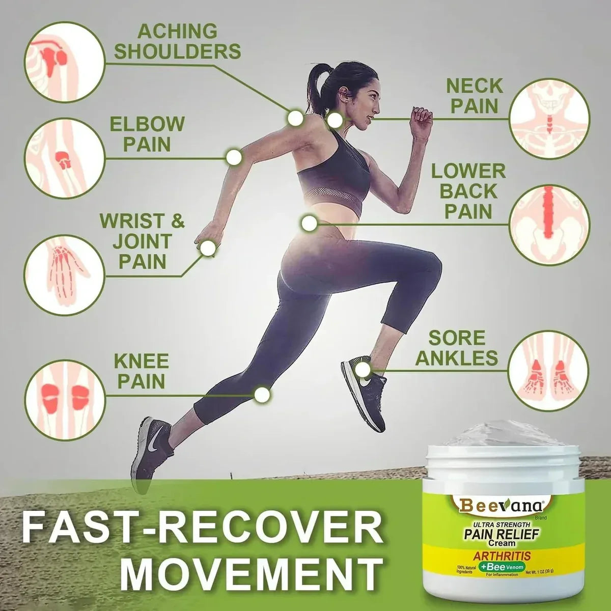 VenomFlex Pain Relief Cream — Natural. Powerful. Fast. 💪🌿🐝 ( BUY 1 GET 1 FREE)