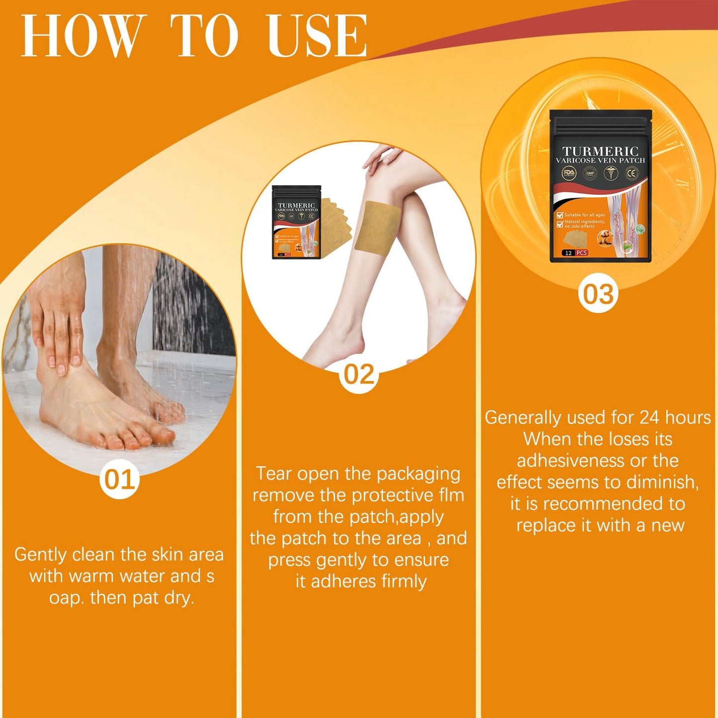 VeinGuard™ - Instant Relief Varicose Vein Patches (Buy 5 get 5 Free🔥)