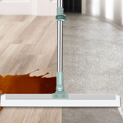 Magic Broom Silicone Multifunctional Wiper | All-in-1 Heavy-Duty Cleaning Tool | 180° Rotating Head | Stainless Steel Extendable Handle | Perfect for Home, Kitchen, Bathroom & Windows