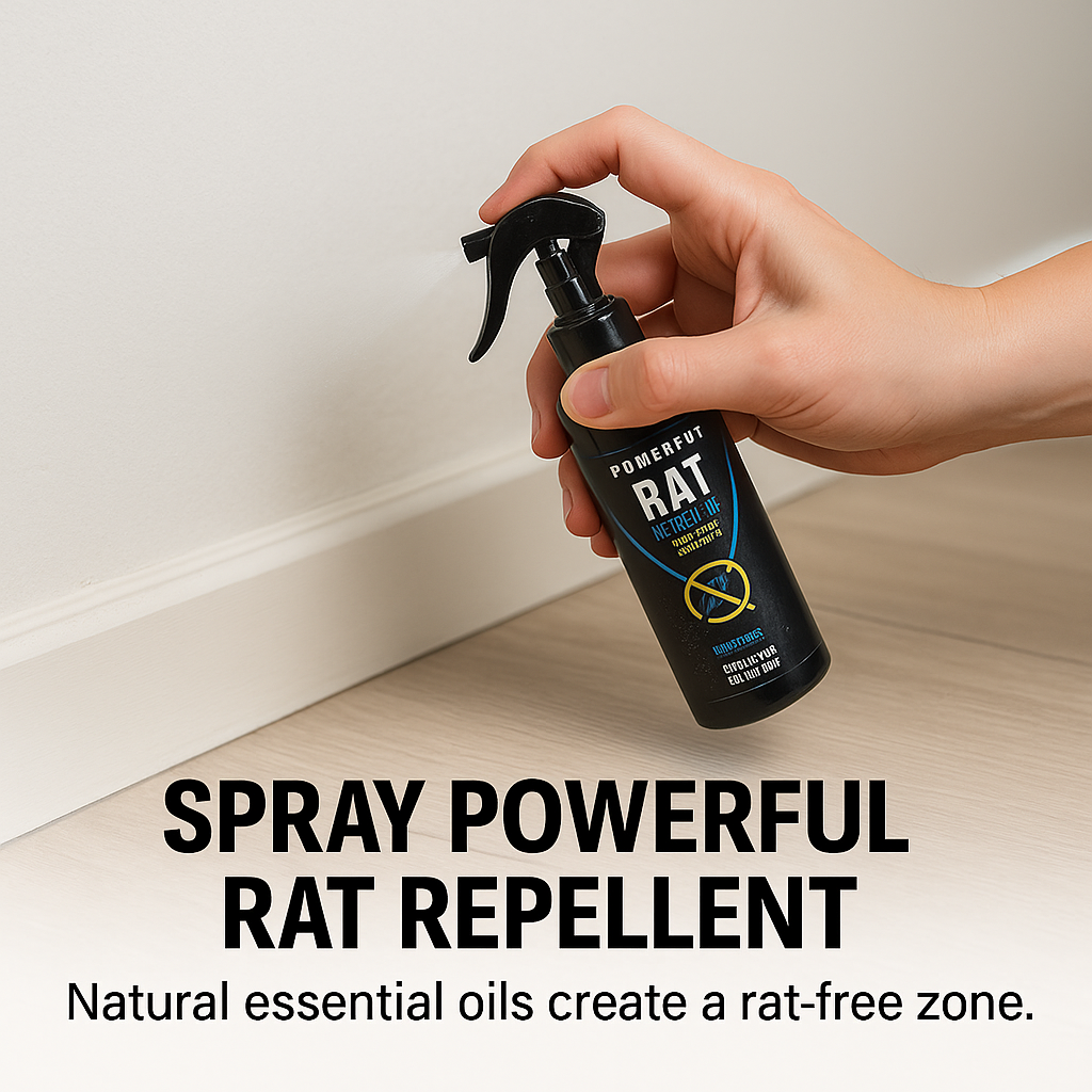 🧪🐭 Safe & Effective Rat Control Spray (Pack of 2)