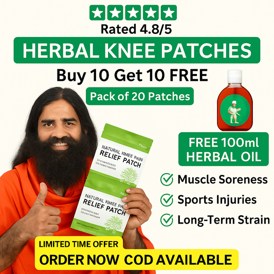 OrthoVeda™ Herbal Knee Pain Relief Patch