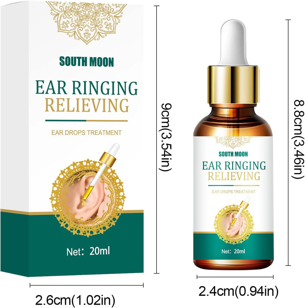 Ear Ringing Relieving Drops - (Buy 1 Get 1 FREE🔥🔥)