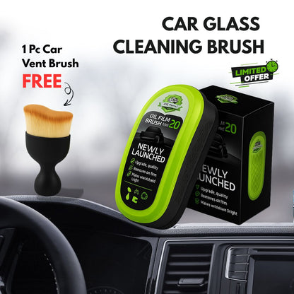 Car Windshield Cleaning Brush +(Free Car Vent Brush)(Buy 1 Get 1 Free)