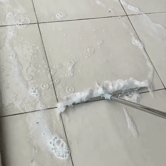 Magic Broom Silicone Multifunctional Wiper | All-in-1 Heavy-Duty Cleaning Tool | 180° Rotating Head | Stainless Steel Extendable Handle | Perfect for Home, Kitchen, Bathroom & Windows