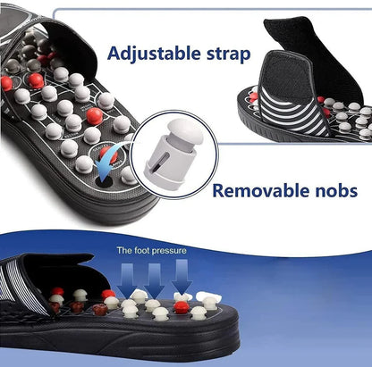 Tiptop Acupressure and Magnetic Therapy Unisex Slippers